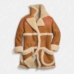 Coach Shearling Coat